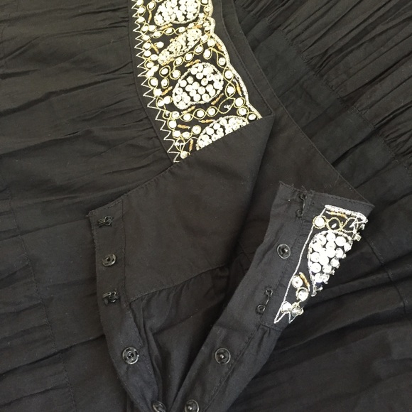 BCBG Embellished Maxi Skirt - Picture 5 of 6